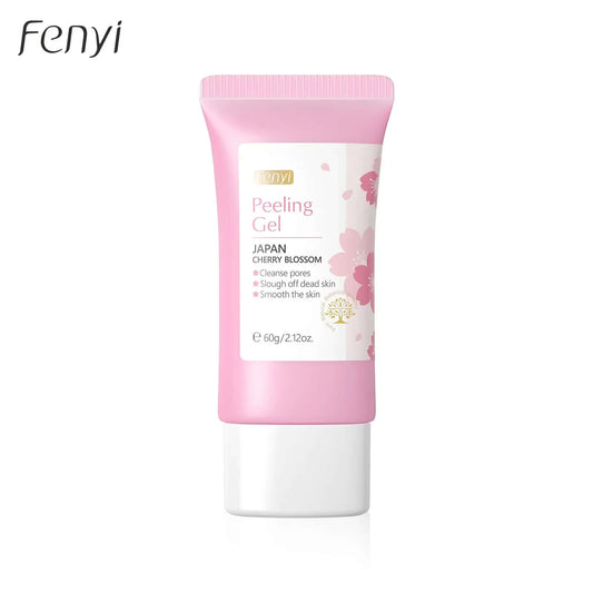 Fenyi Japan Cherry Blossom Peeling Gel 60g for deep cleaning and exfoliation with moisturizing benefits