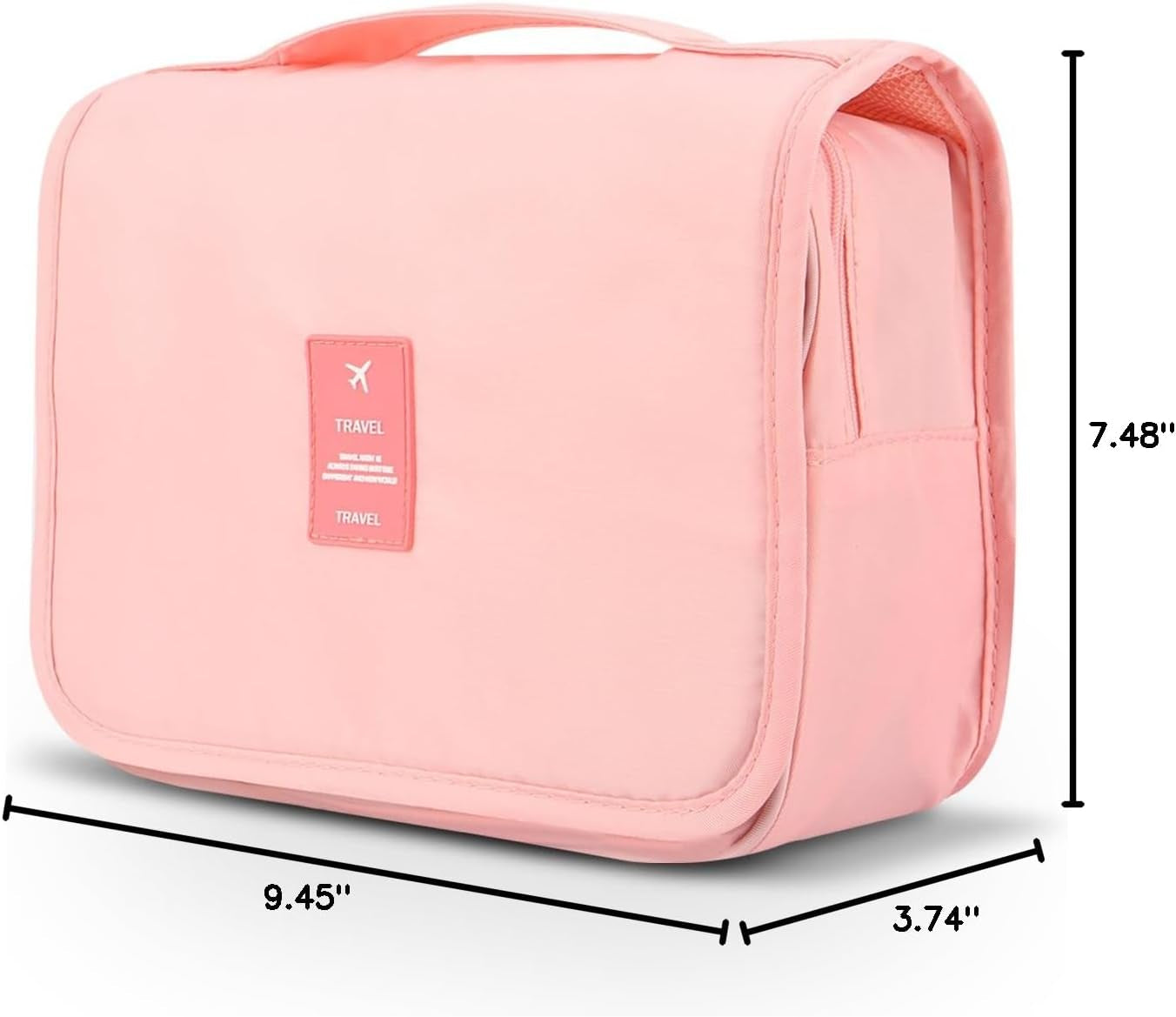 Hanging Toiletry Bag - Large Cosmetic Makeup Travel Organizer for Men & Women with Sturdy Hook